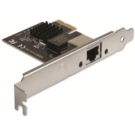 Inter-Tech ST-7266 PCI Express 2.1 x1 2.5Gbps Network Adapter - High-Speed Performance & Reliable Connectivity!